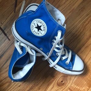 Blue converse